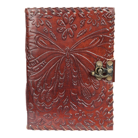 BUTTERFLY JOURNAL LEATHER 2942