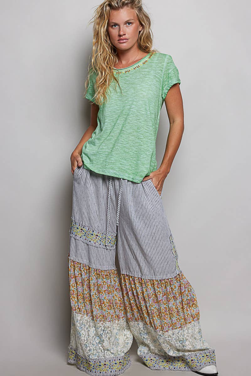 Everyday Lightweight Relaxed Fit Hand-Stitched Knit Top