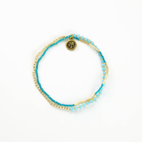 Monte Carlo Bracelet, Beaded Bracelet, Summer Jewelry