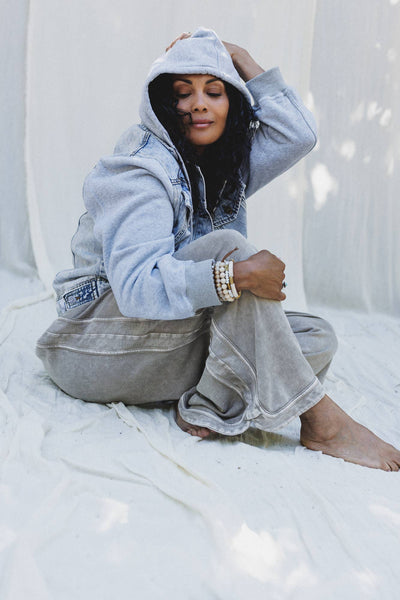 My Boyfriends Denim Jacket - Blue Light Wash