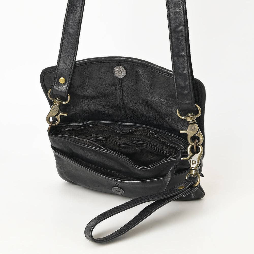 NMBGM155 Crossbody Genuine Leather women bag western Bag