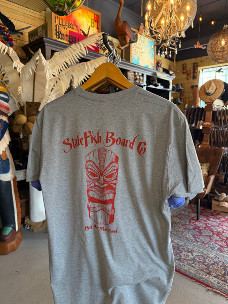 SHOP TEE , S/S TIKI HEAD