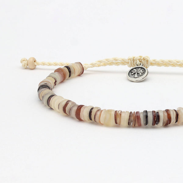 Pakui Natural Bead Bracelet, Beaded Bracelet, Surf Jewelry