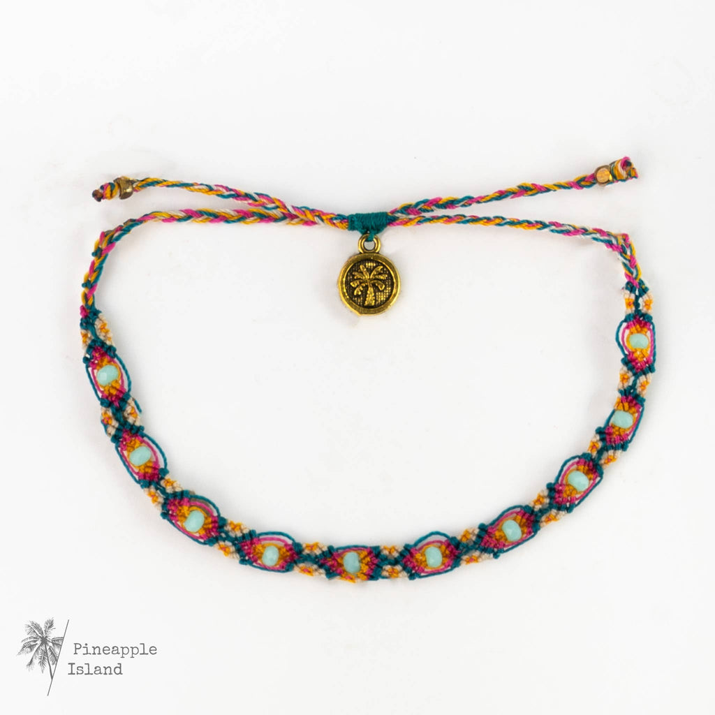 Vermelha Surf Bracelet, Braided Bracelet by Pineapple Island