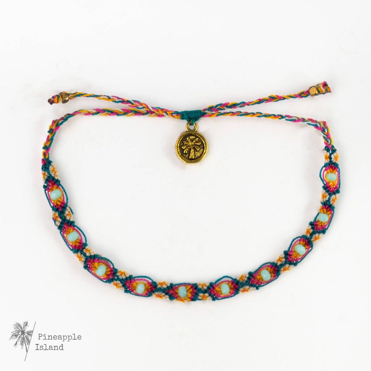 Vermelha Surf Bracelet, Braided Bracelet by Pineapple Island