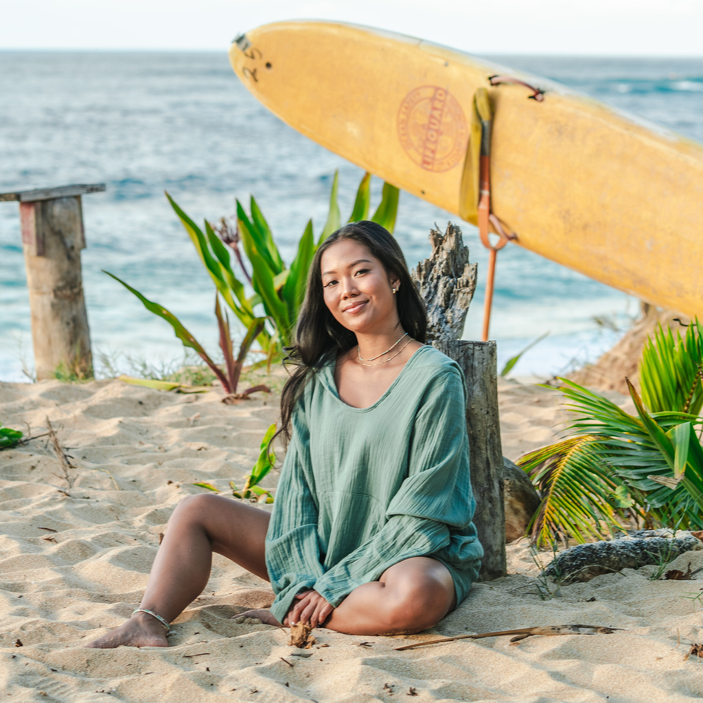 Sage Baja Pullover Hoodie