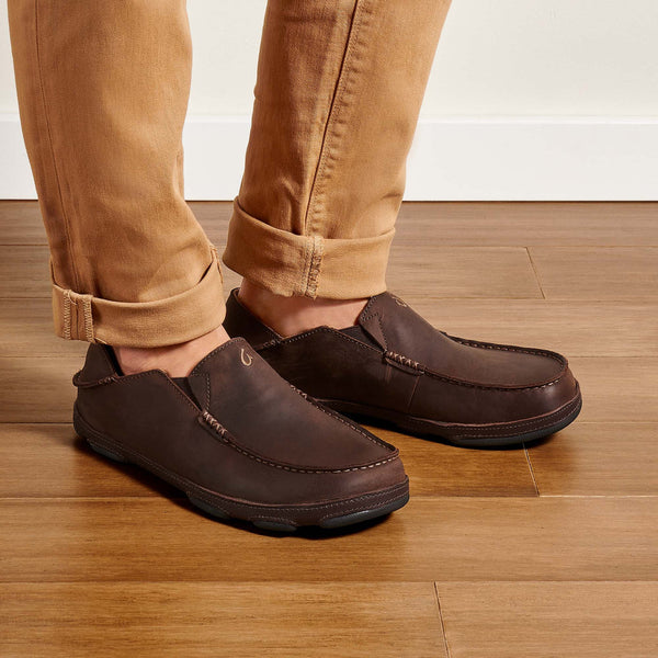 Moloā Men's Leather Slip-On Shoes