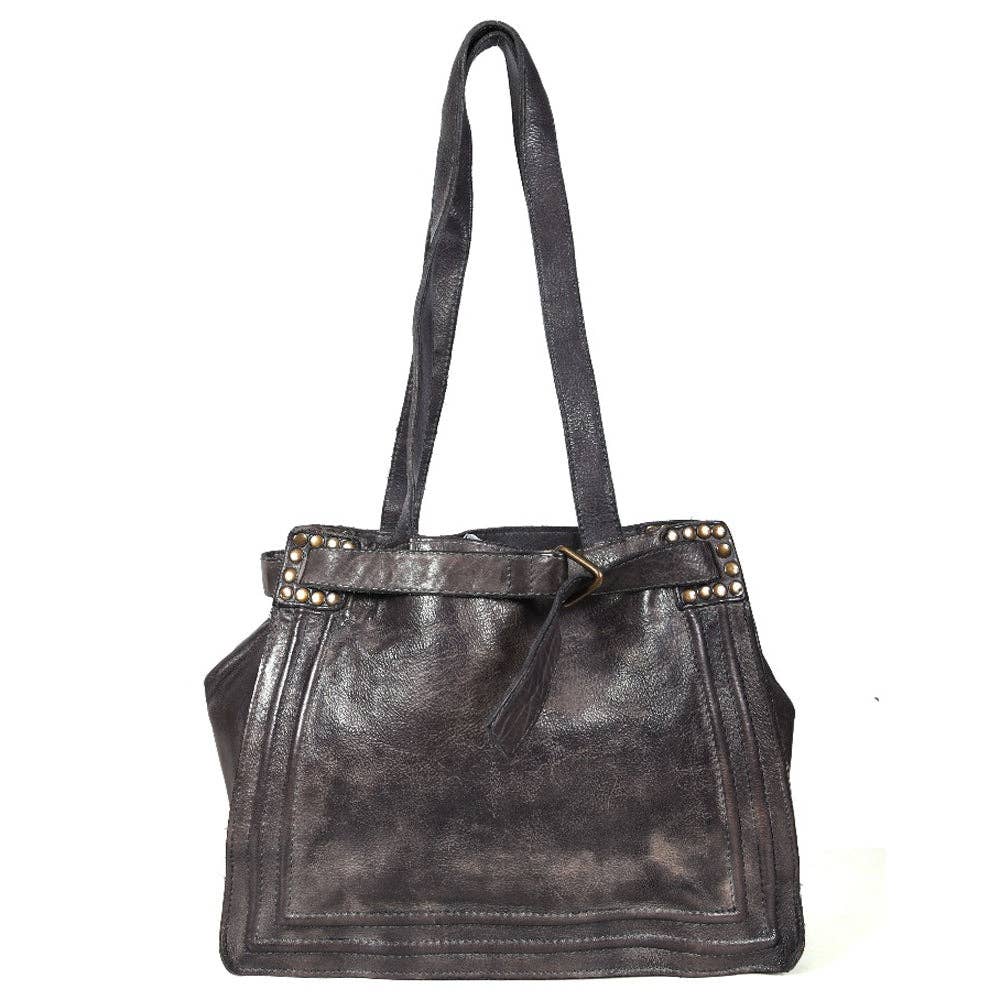 NMBGR110GRY Tote Genuine Leather women bag western Bag