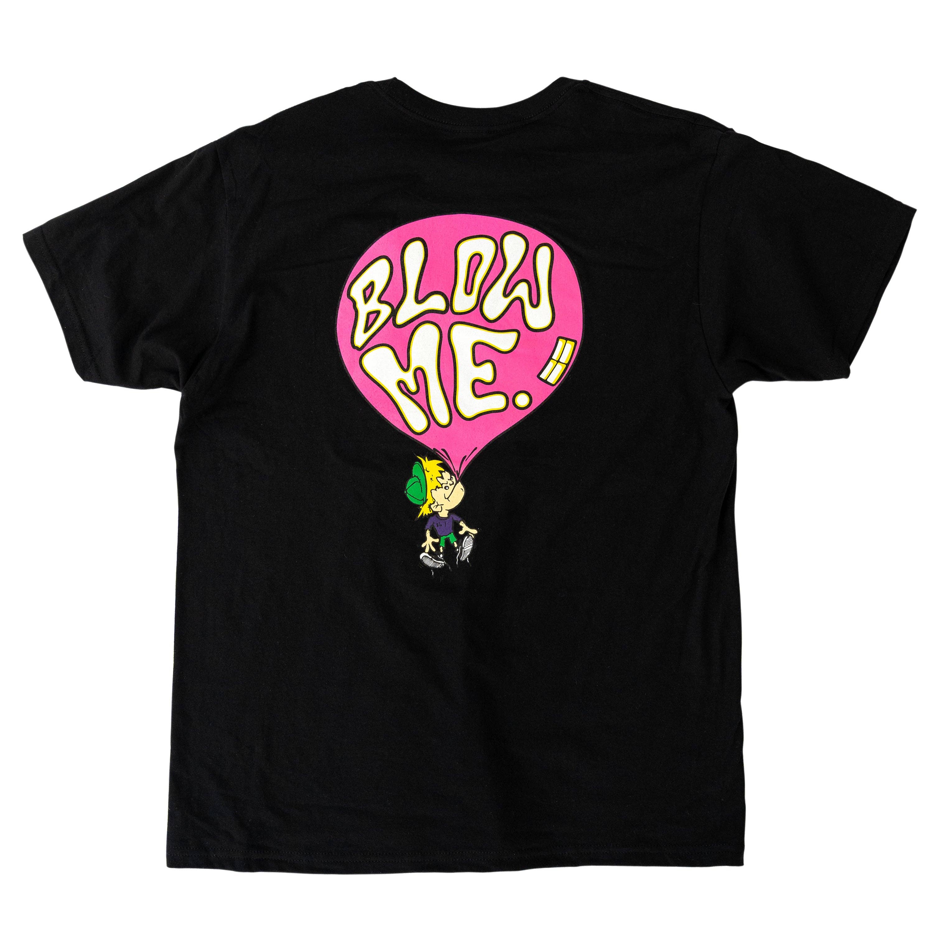 Blow Me T-Shirt - Black Color