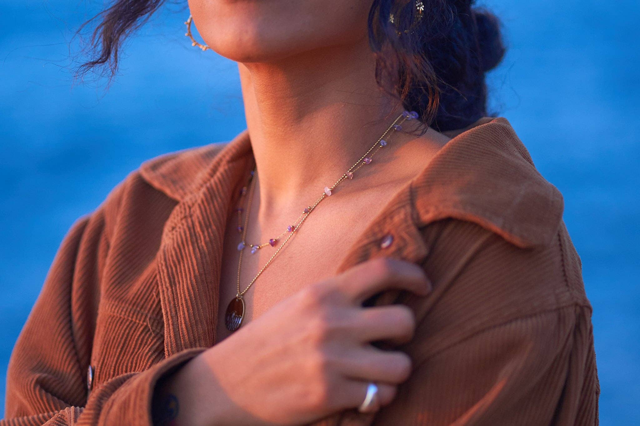 Drops of Energy Necklace ~ Salty Stones