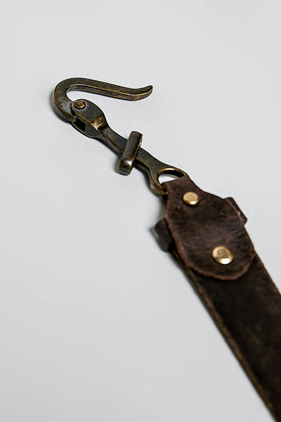 Rugged Handcrafted Vintage Genuine Leather Belt