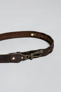 Rugged Handcrafted Vintage Genuine Leather Belt