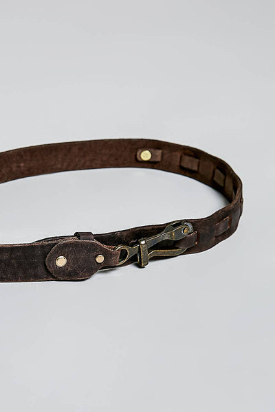 Rugged Handcrafted Vintage Genuine Leather Belt