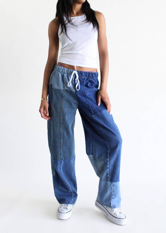 Denim Eco Pants O/S