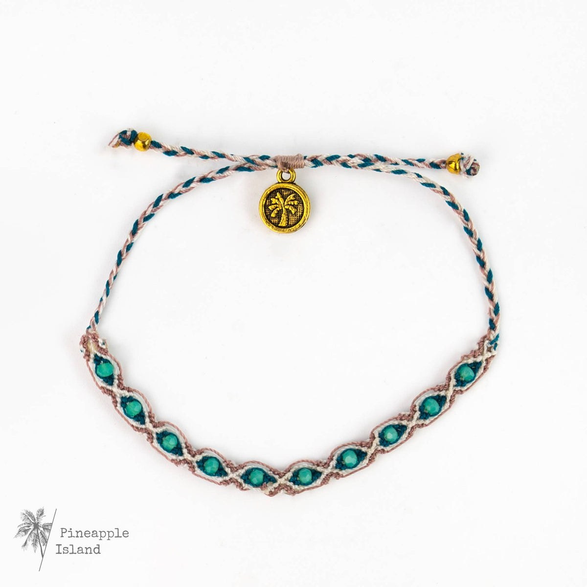 Vermelha Surf Bracelet, Braided Bracelet by Pineapple Island