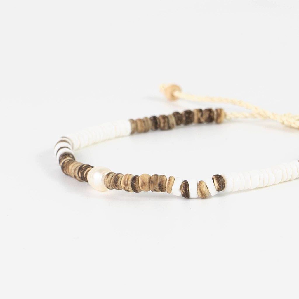 Kauai Surfer Bracelet, Beaded Bracelet, by Pineapple Island