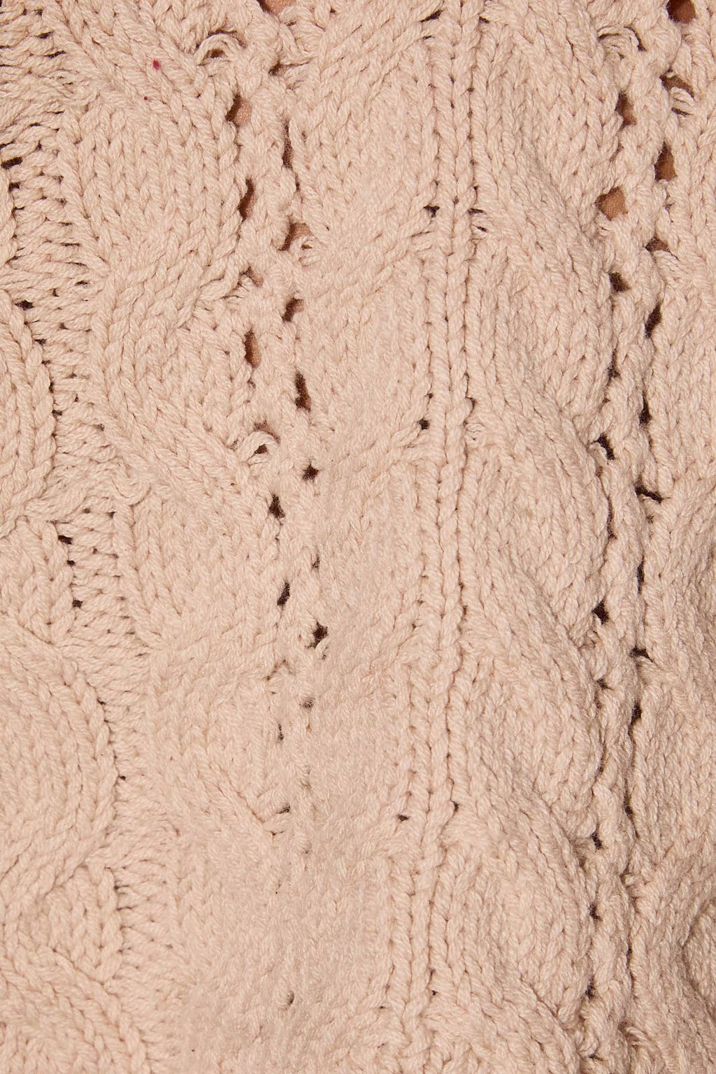 CABLE KNIT SWEATER TOP