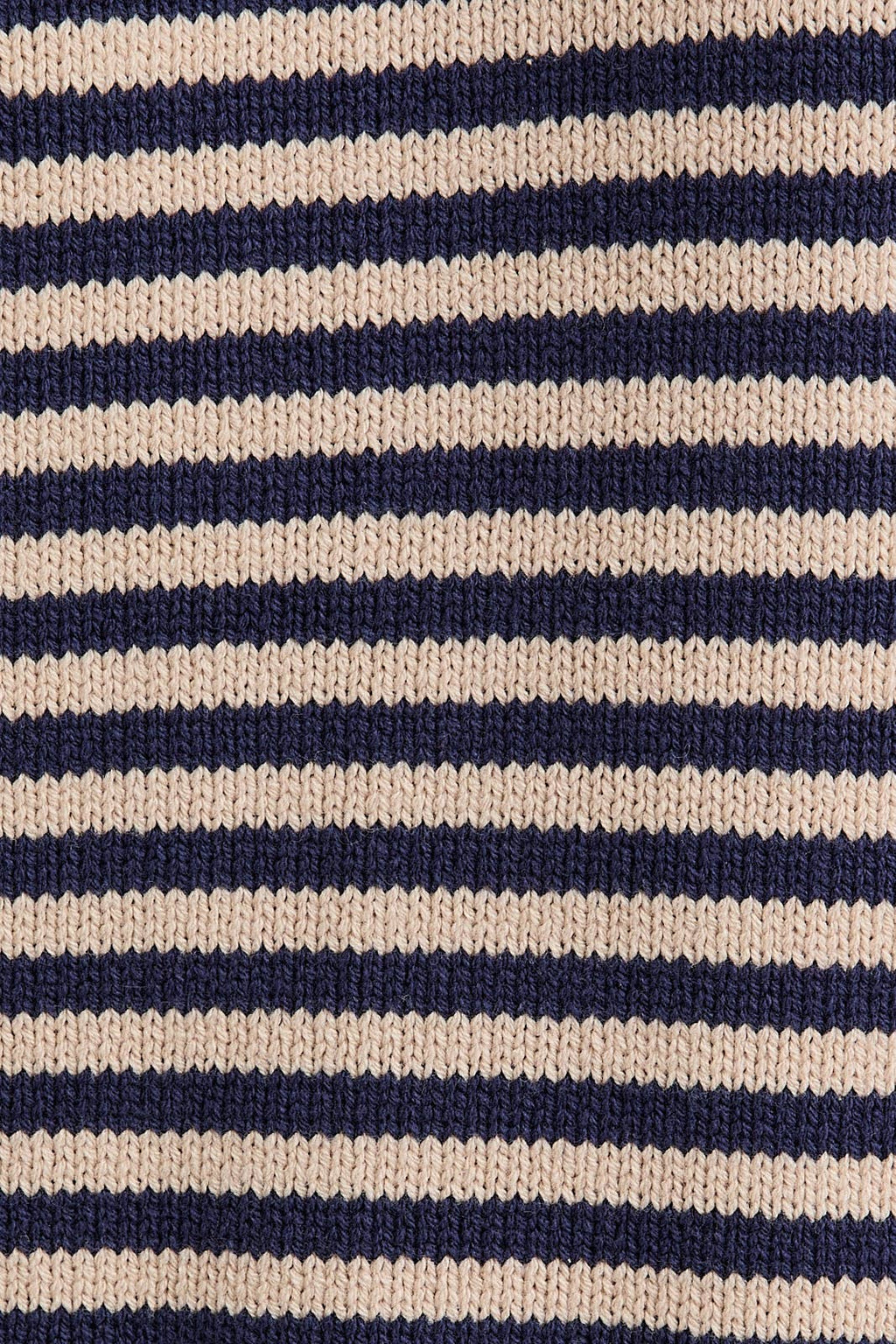 CREW NECK STRIPE SWEATER & WIDE LEG PANTS