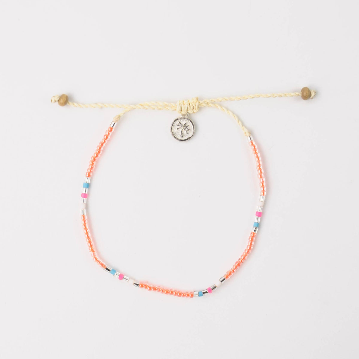 Alila Dainty Beaded Bracelet, Friendship Bracelet, Summer: Black & Gold