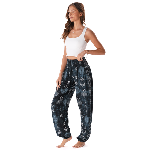 *BEST SELLER* Twilight Lotus Harem Pants with Pockets