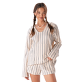 Sailor Stripe Baja Pullover