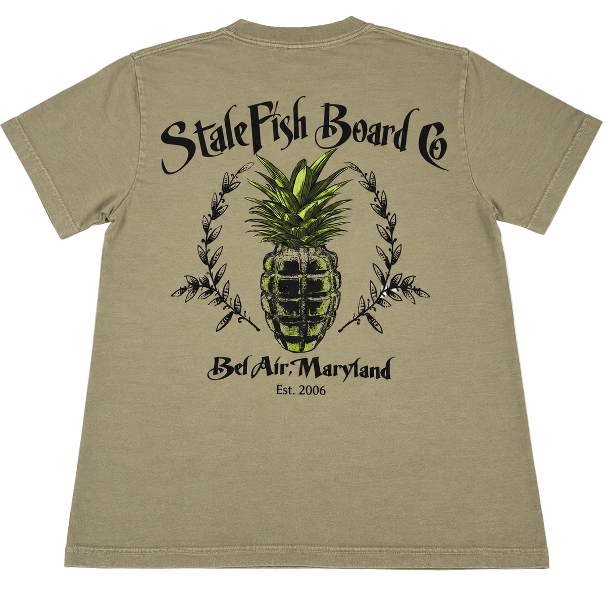SHOP TEE S/S, Pineapple