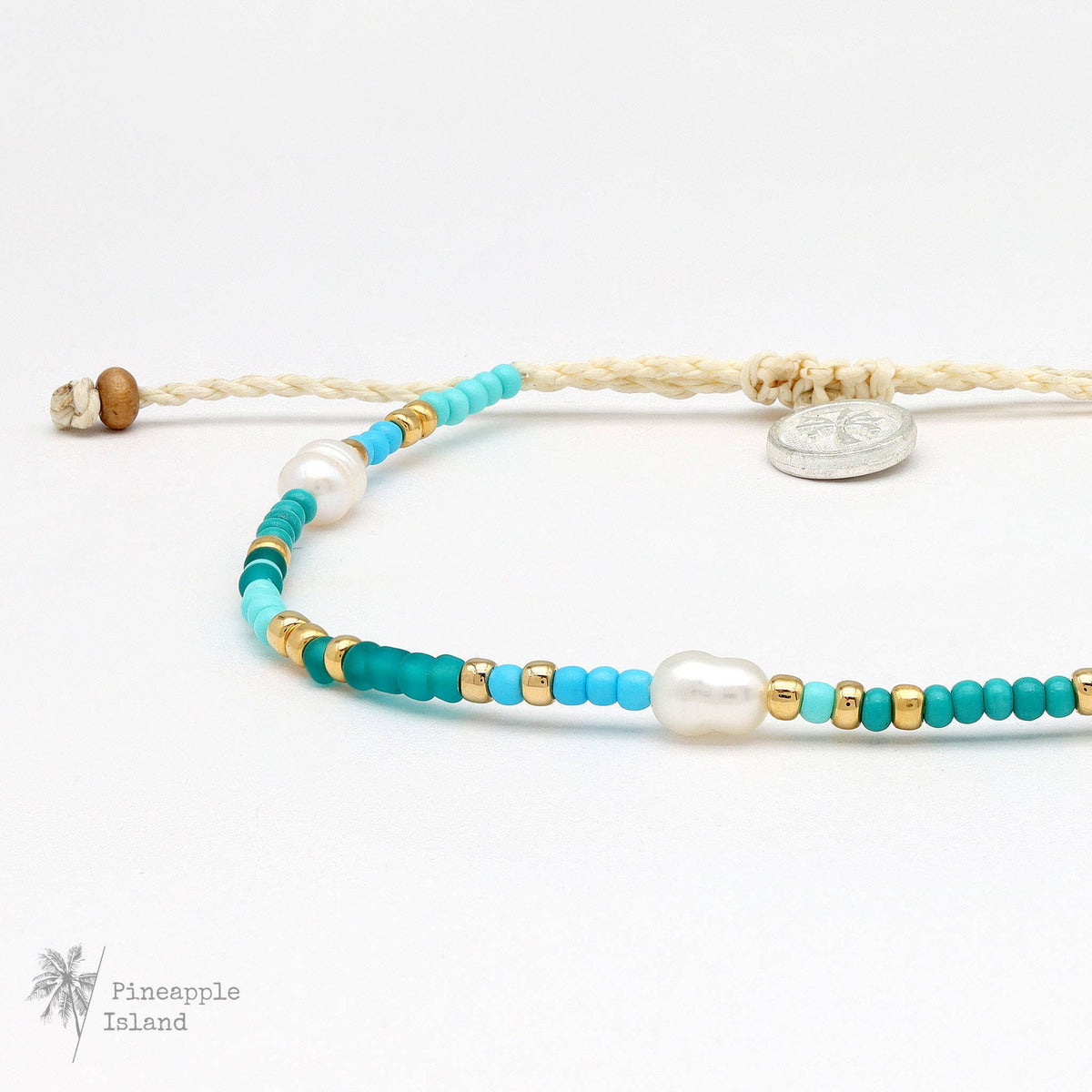 Ombak Pearl Beaded Surf Bracelet by Pineapple Island, Giada Collection