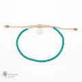 Ka'anapali Frosted Glass Beaded Bracelet by Pineapple Island