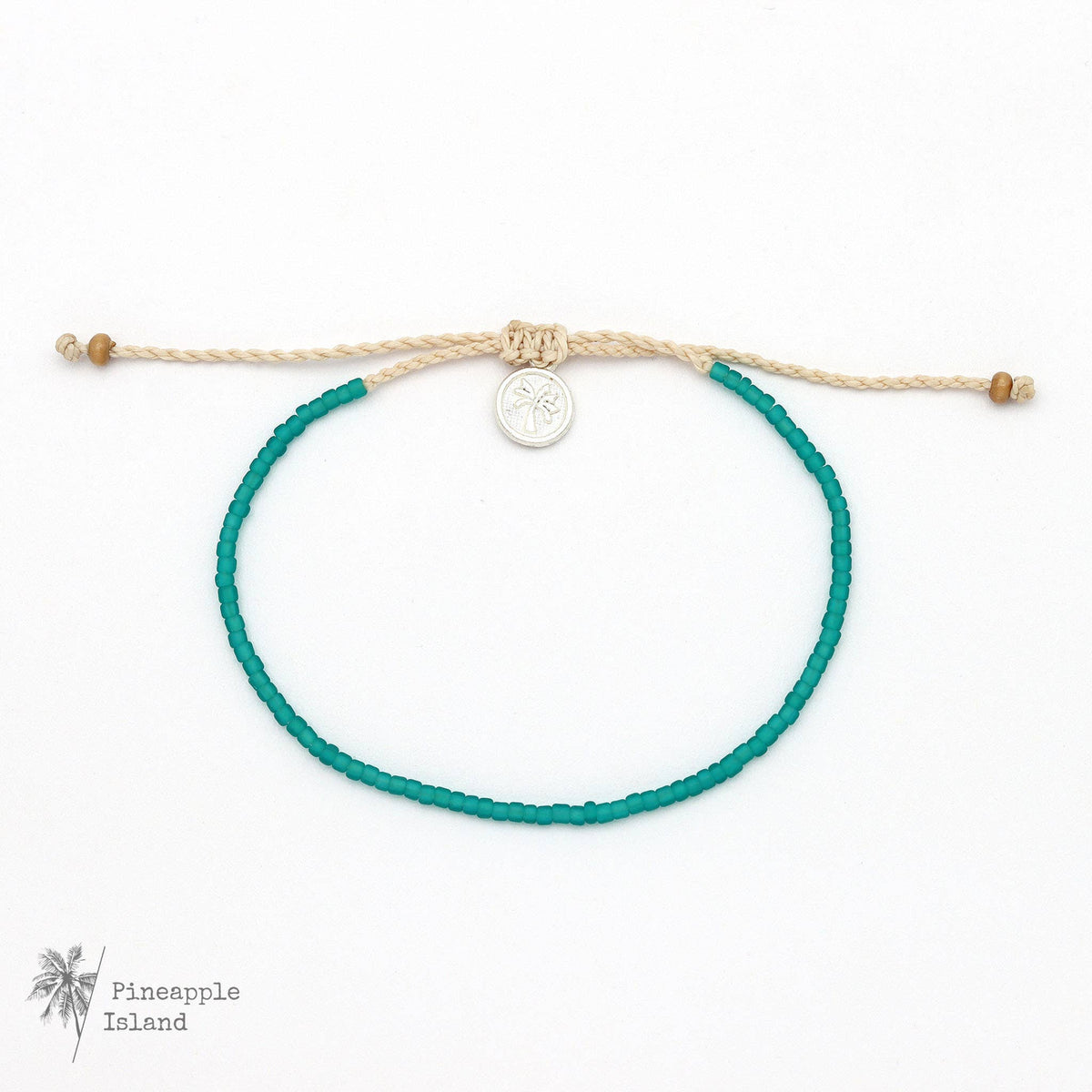 Ka'anapali Frosted Glass Beaded Bracelet by Pineapple Island