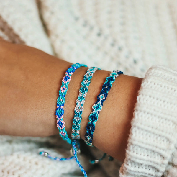 Leme Surf Bracelet, Braided Bracelet, by Pineapple Island