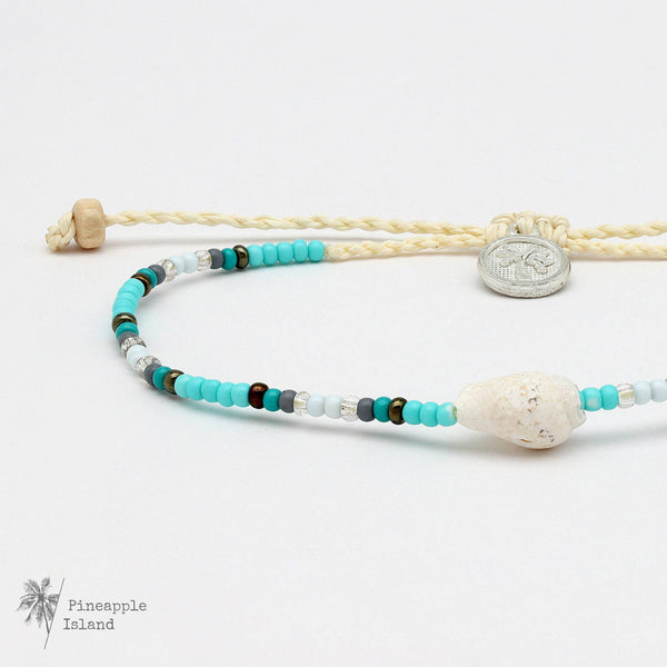 Mauna Loa Bracelet, Surf Jewelry, by Pineapple Island