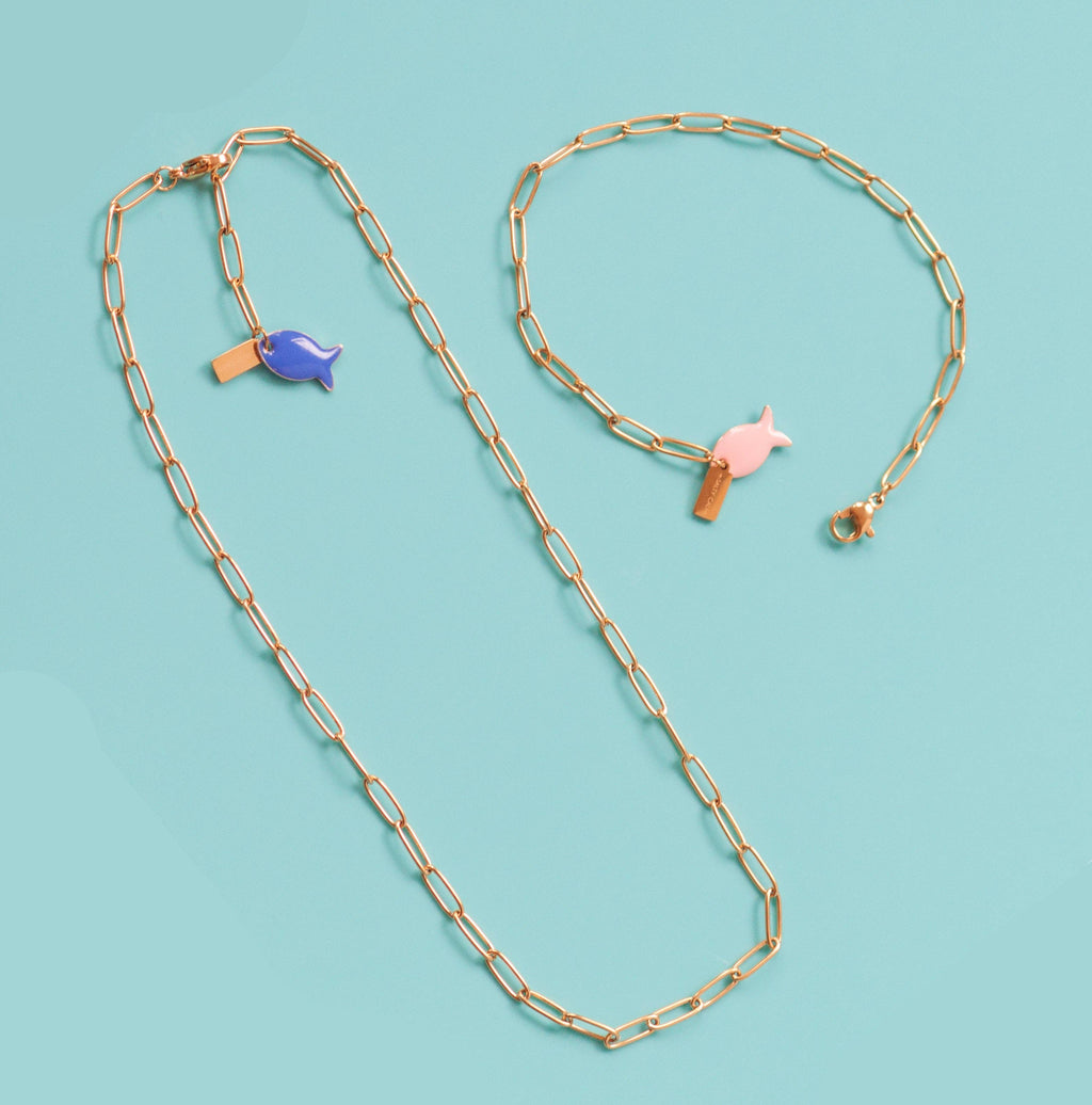Paperclip Necklace ~ Salty Babes