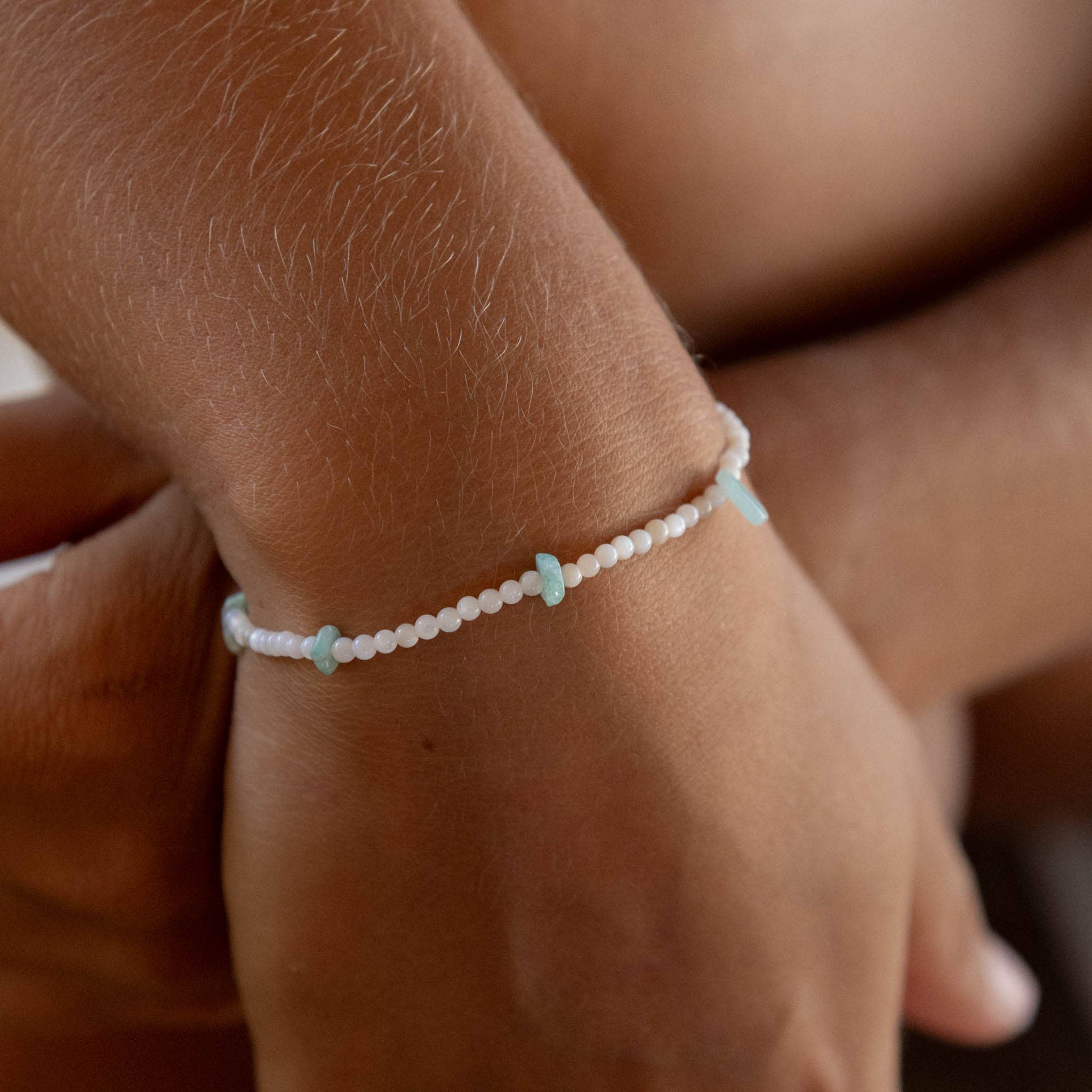 Ka'ala Beaded Surfer Bracelet, Surf, Summer Jewelry,
