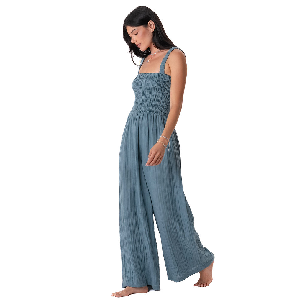 New Moon Blue Sundial Jumpsuit
