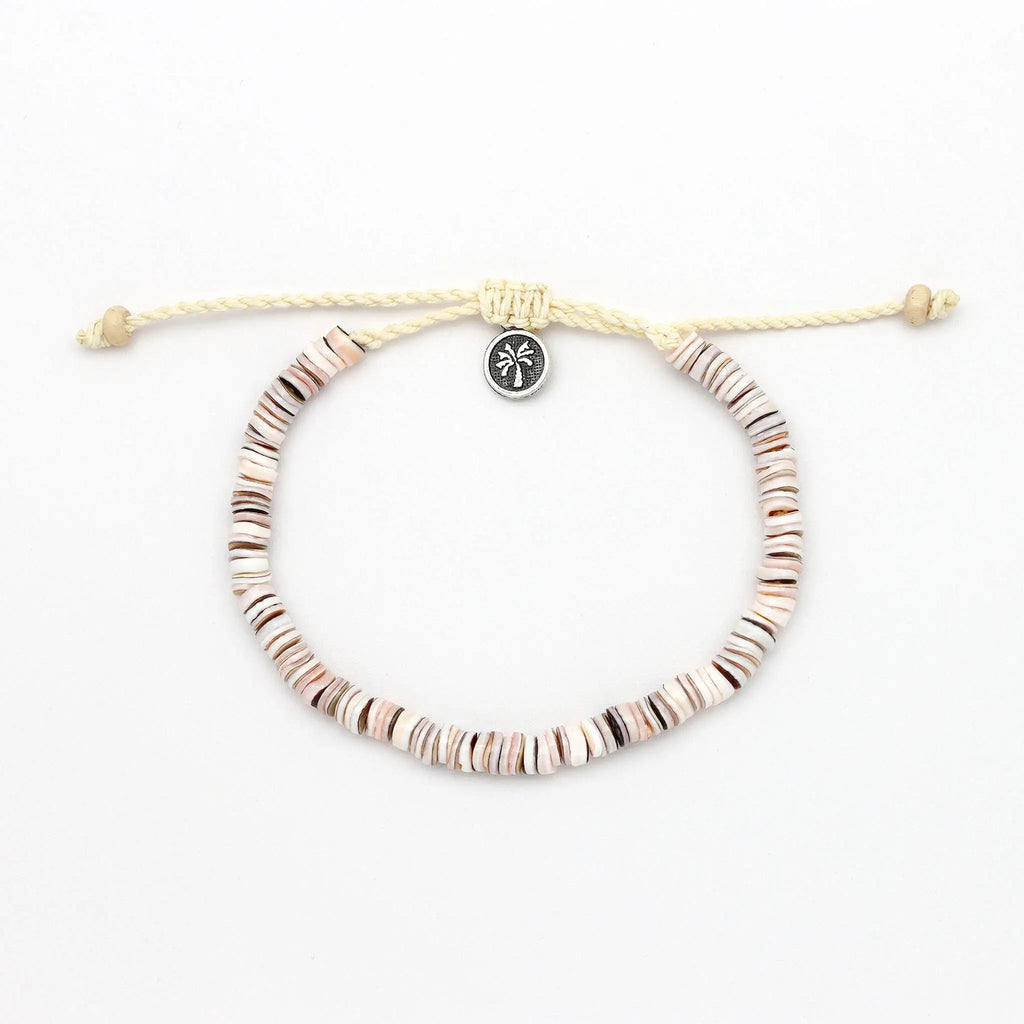 Pakui Natural Bead Bracelet, Beaded Bracelet, Surf Jewelry