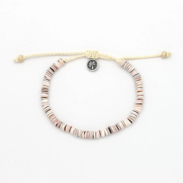 Pakui Natural Bead Bracelet, Beaded Bracelet, Surf Jewelry