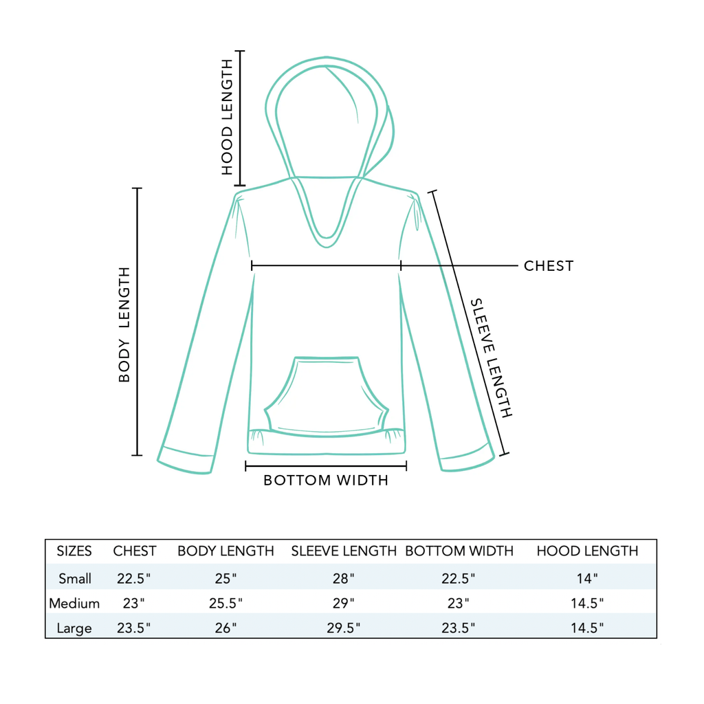 Sage Baja Pullover Hoodie