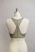 Lace Racerback Bralette - Romantic/Whimsical Design