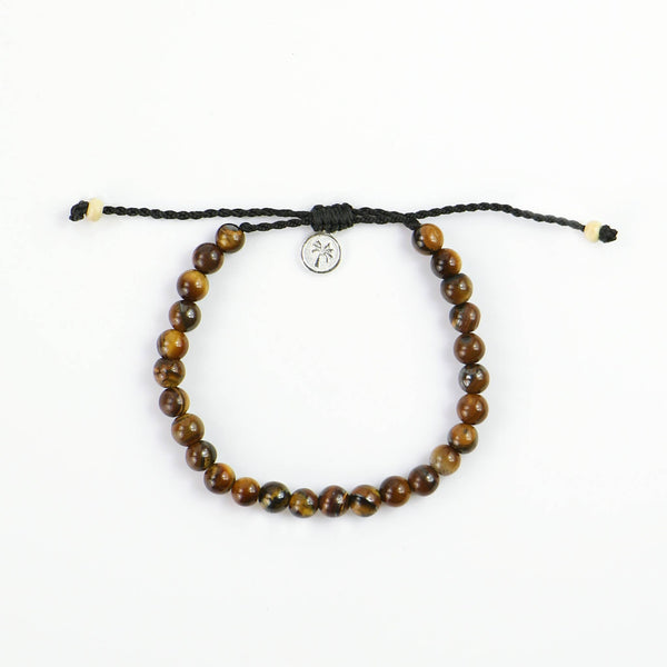 Cannon Beach Natural Stone Bracelet by Pineapple Island