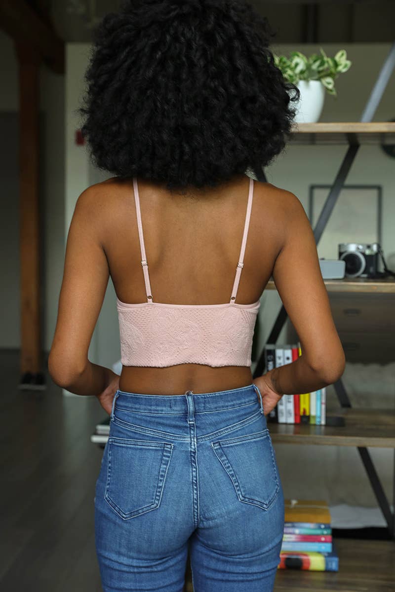 Seamless Padded V Neck Brami ❤️