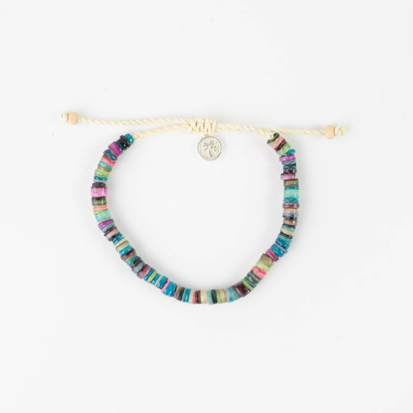 Tube Beaded Bracelet, Surf, Vacation Jewelry