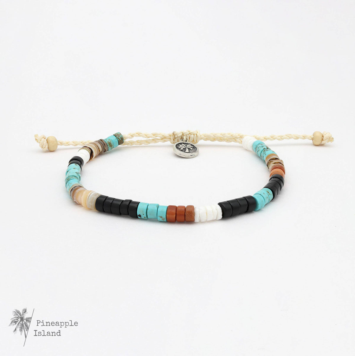 Hamoa Beach Beaded Anklet, Surf Jewelry by Pineapple Island