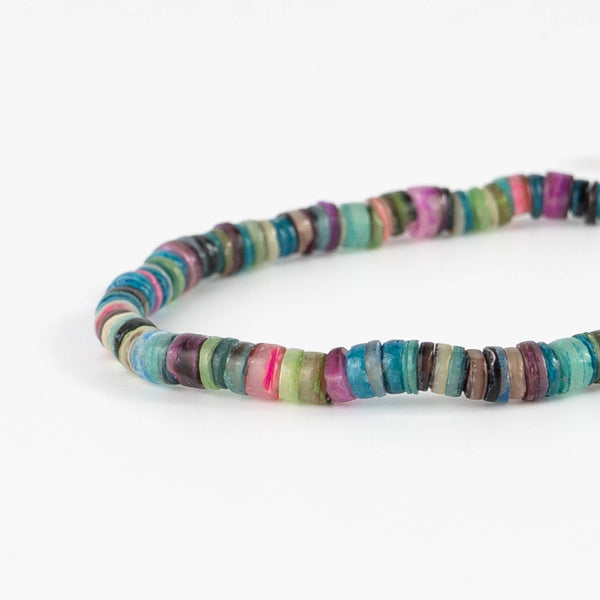 Tube Beaded Bracelet, Surf, Vacation Jewelry