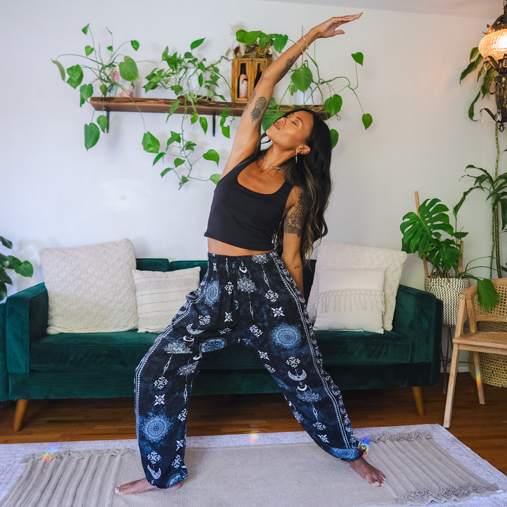 *BEST SELLER* Twilight Lotus Harem Pants with Pockets