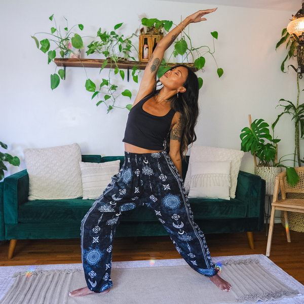 *BEST SELLER* Twilight Lotus Harem Pants with Pockets