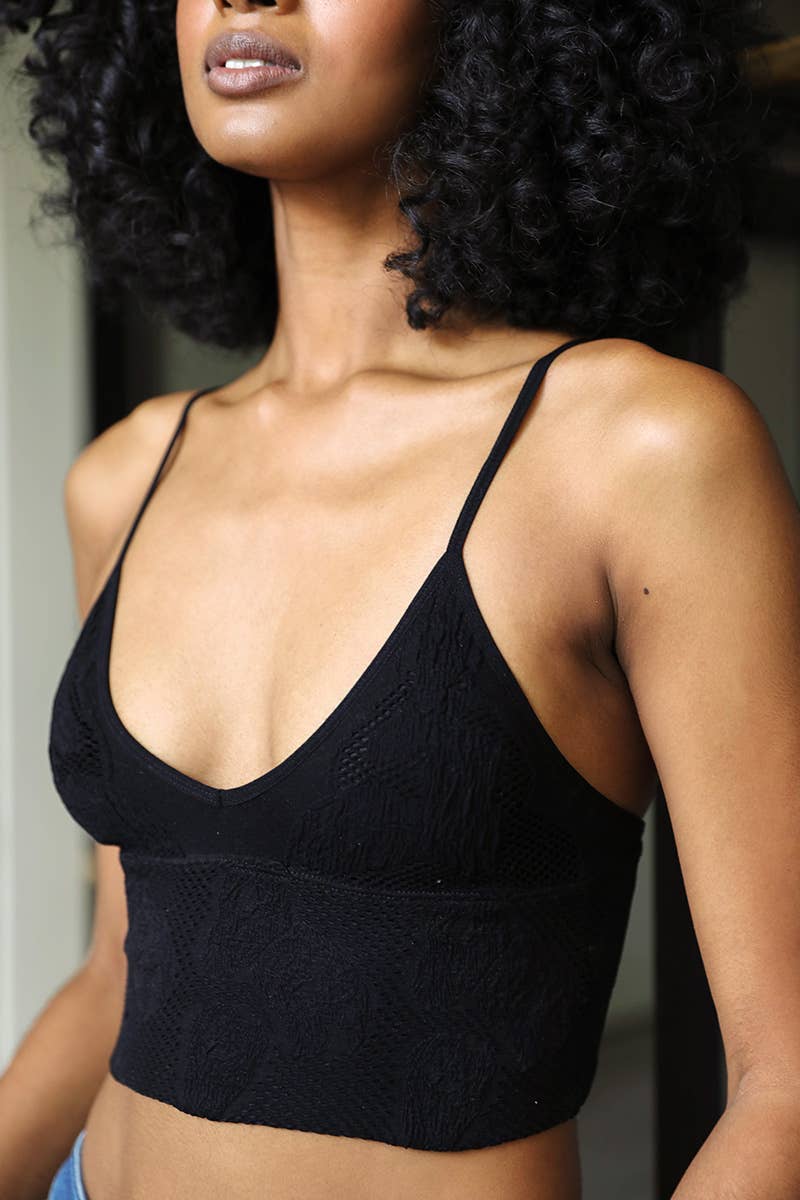 Seamless Padded V Neck Brami ❤️