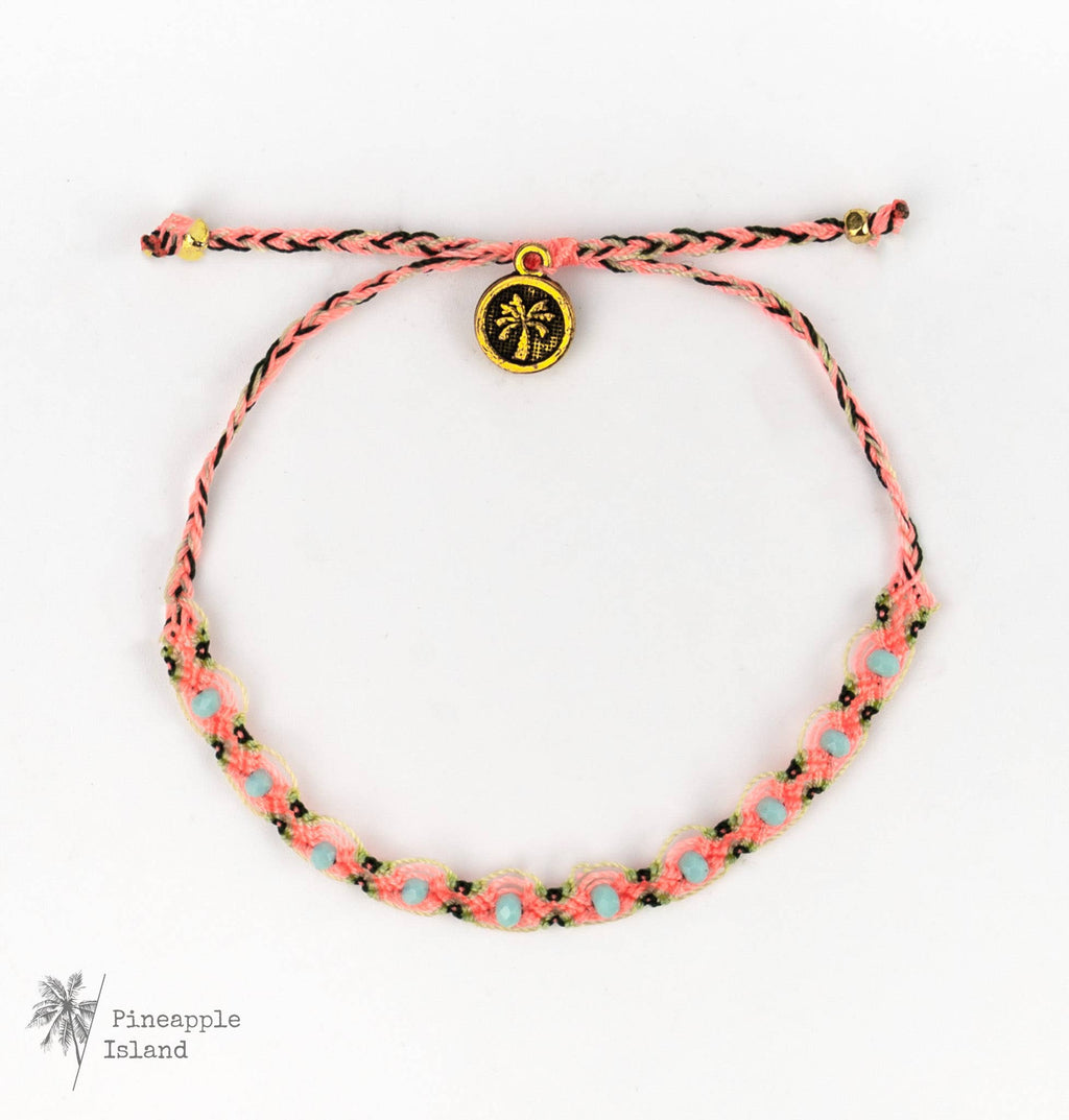 Vermelha Surf Bracelet, Braided Bracelet by Pineapple Island