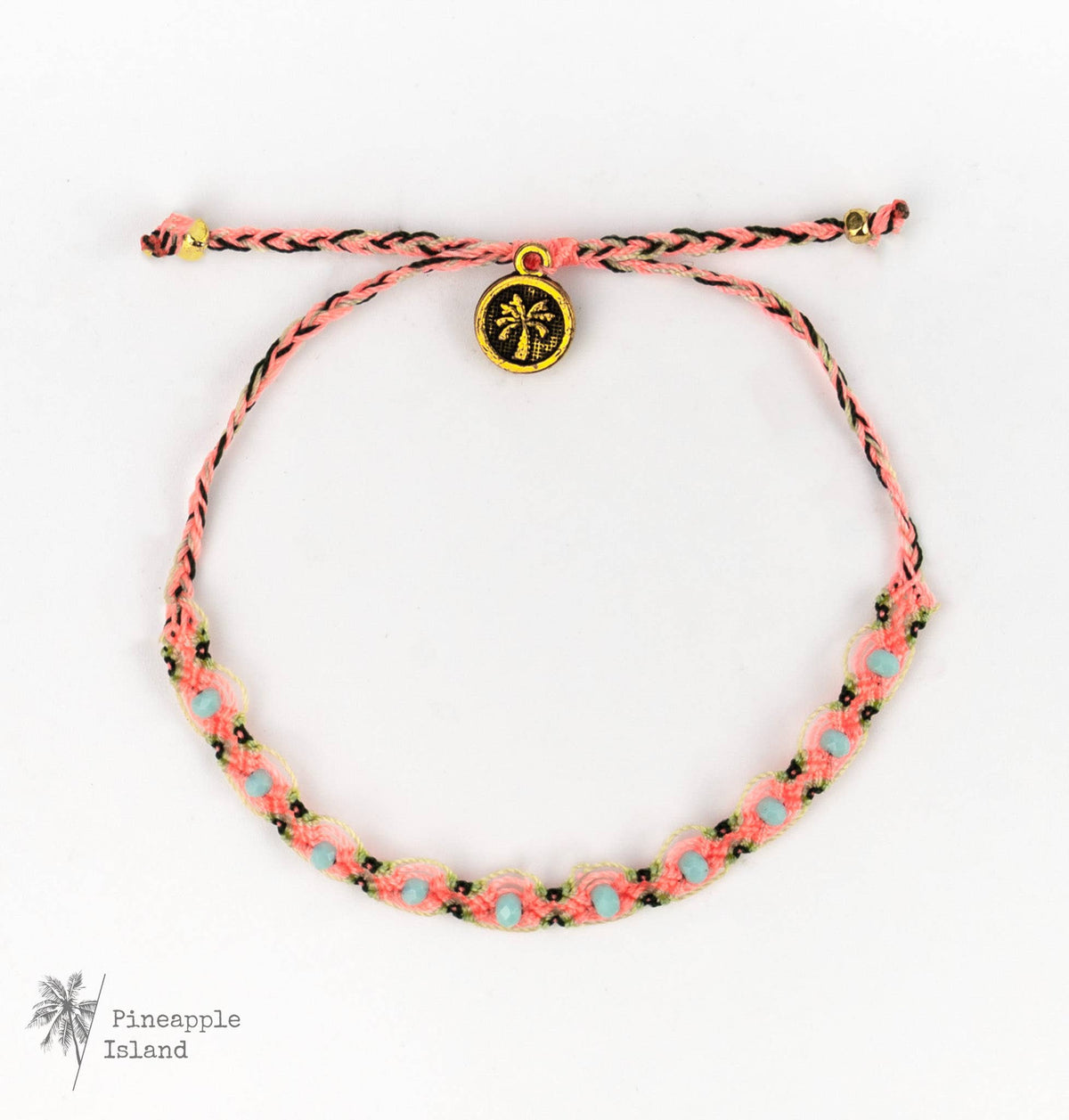 Vermelha Surf Bracelet, Braided Bracelet by Pineapple Island
