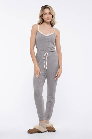 RIBBED LOUNGE PANTS