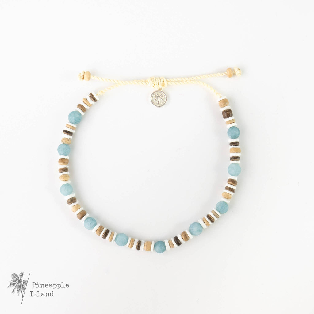 Manta Point Surfer Anklet, Beach Anklet by Pineapple Island